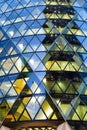 Windows of Skyscraper Business Office, Corporate building in London Royalty Free Stock Photo