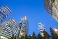 Windows of Skyscraper Business Office, Corporate building in London Royalty Free Stock Photo