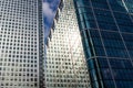 Windows of Skyscraper Business Office, Corporate building in London City, England, UK Royalty Free Stock Photo