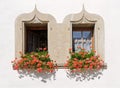 Windows in Switzerland Royalty Free Stock Photo