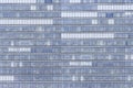 Windows on the tall buildings of the office building pattern and background Royalty Free Stock Photo