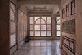 Windows in the tomb of Salim Chishti at Fatehpur Sikri complex Royalty Free Stock Photo