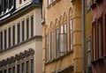 Windows, Walls, and Shadows on Vasterlanggatan Royalty Free Stock Photo