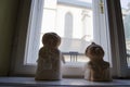 Windowsill with Christmas angels