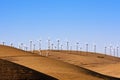 Windpower in California Royalty Free Stock Photo