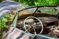 Windshield and Speedometer Royalty Free Stock Photo