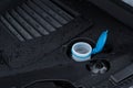Windshield washer fluid reservoir cap. Royalty Free Stock Photo