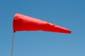Windsock and clear sky Royalty Free Stock Photo