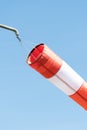 Windsock in Lommis in Switzerland Royalty Free Stock Photo