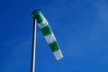 A windsock at the old airfield Frankfurt-Bonames Royalty Free Stock Photo