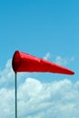 Windsock and sky Royalty Free Stock Photo