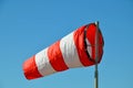 The windsock on the sky background Royalty Free Stock Photo