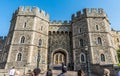 Windsor Castle Henry VIII Gateway Royalty Free Stock Photo