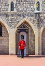 Windsor Castle Royal Guard Royalty Free Stock Photo