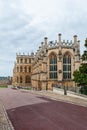 08/27/2020. Windsor Castle, UK. The Lower Ward with St George`s Chapel, the Lady Chapel.