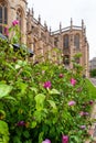 08/27/2020. Windsor Castle, UK. The Lower Ward with St George`s Chapel, the Lady Chapel.