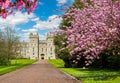 Windsor castle in spring, London suburbs, UK