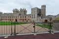 08/27/2020. Windsor Castle, UK. Royal residence at Windsor in English county of Berkshire. The South Wing of the Upper Ward.