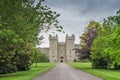 Windsor Castle, UK view from the long walk Royalty Free Stock Photo