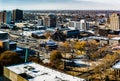 Windsor city view, Ontario, Canada Royalty Free Stock Photo