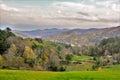 Scenic, small Vermont valley on a late fall day in South Royalton v2 Royalty Free Stock Photo