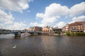 The Windsor Eton Bridge, over the River Thames between Windsor and Eton in the UK