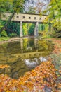 Windsor Mills Covered Bridge Royalty Free Stock Photo