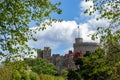 View of Windsor Castle in Windsor on April 27, 2005 Royalty Free Stock Photo
