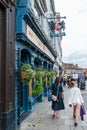 08/27/2020. Windsor, UK. Shopping in Windsor town in English county of Berkshire.