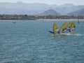 Windsurf in the bay of Santander, Spain