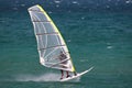 Windsurf in the beach Royalty Free Stock Photo