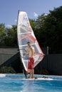 Windsurfer Royalty Free Stock Photo