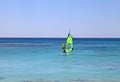 Windsurfer in Crete island, Greece