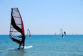 Windsurfing Royalty Free Stock Photo