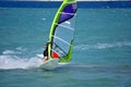 Windsurfing in Alacati Royalty Free Stock Photo