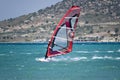 Windsurfing in Alacati Royalty Free Stock Photo