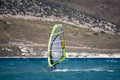 Windsurfing in Alacati Royalty Free Stock Photo