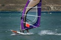 Windsurfing in Alacati Royalty Free Stock Photo