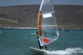 Windsurfing in Alacati Royalty Free Stock Photo