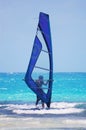 Windsurfing in the Indian Ocean