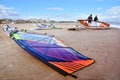 Windsurfing, Malvarrosa Beach, Valencia, Spain