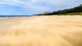 Windswept Beach Royalty Free Stock Photo