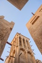 A Windtower in Bastakiya in Dubai