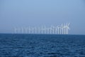 Windtrubies park in danish water Oresund in Copenhagen Royalty Free Stock Photo