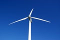 Windturbine, tilted view Royalty Free Stock Photo