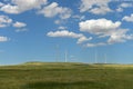 Windturbines on a Hill