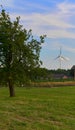 Windturbines in a rural environment
