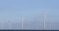 Windturbines in the water.