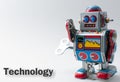 Windup Toy Robot Royalty Free Stock Photo