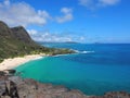 Windward Oahu Rugged Coastline Royalty Free Stock Photo